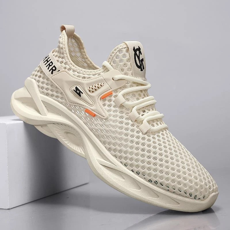 网鞋男鞋2025新款夏季透气镂空防臭网面鞋轻便薄款夏天休闲运动鞋