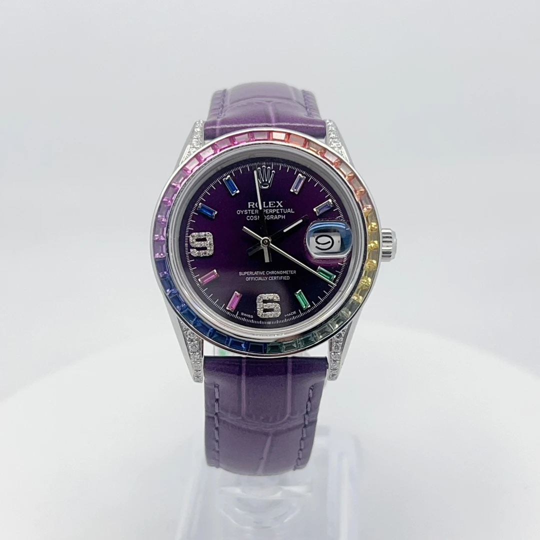 95新 Rolex/劳力士 自动机械腕表35mm后钻/公价98999/jm3218