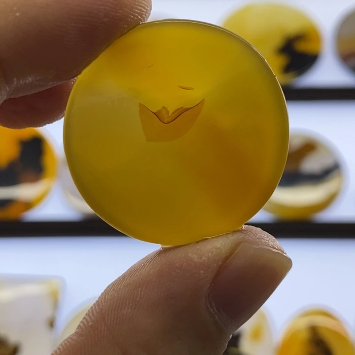 玛瑙/玉髓合金颈饰