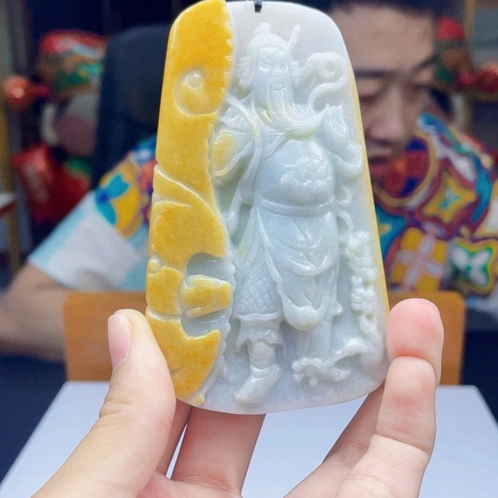 翡翠未镶嵌吊坠(不含链)A96