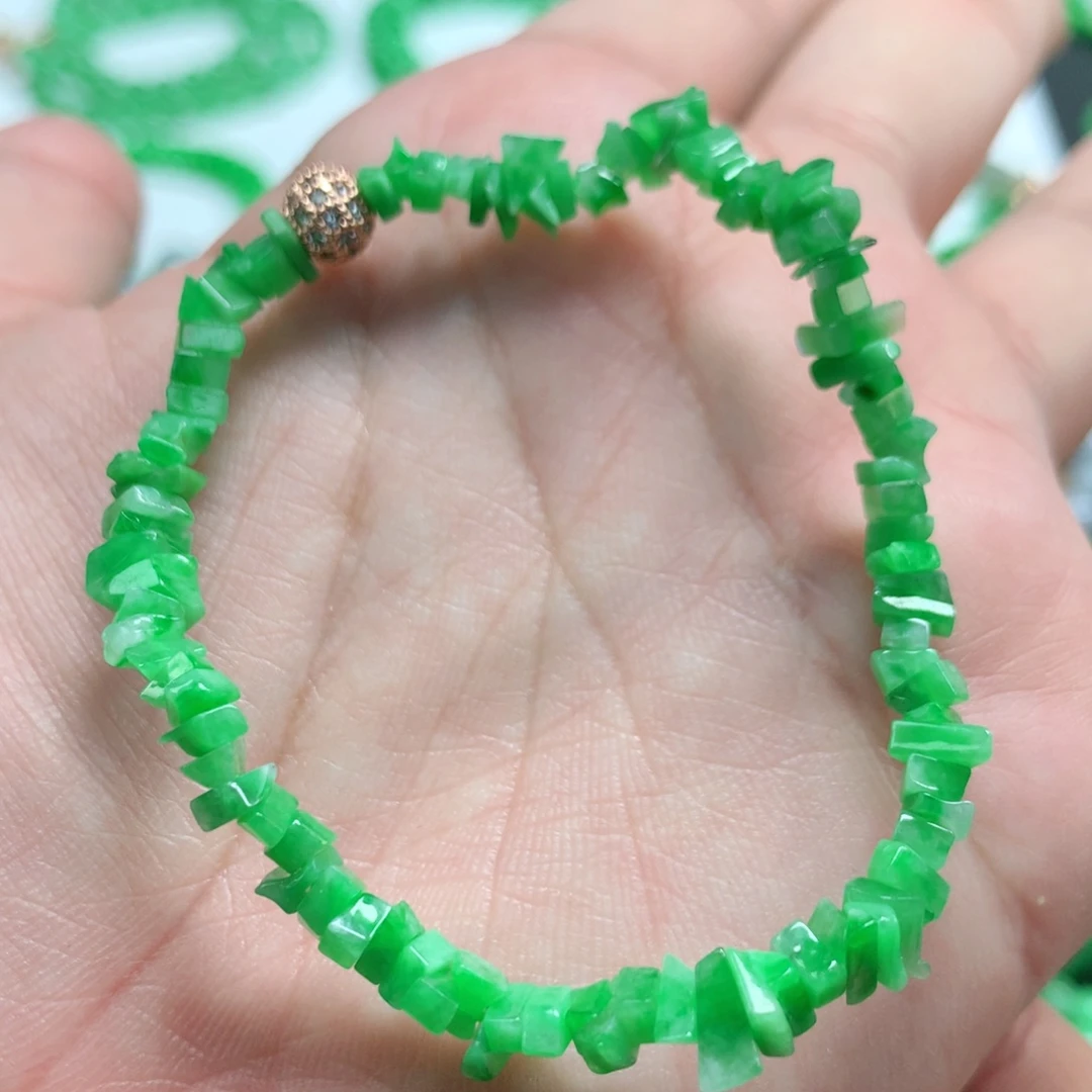 翡翠未镶嵌手链翡翠