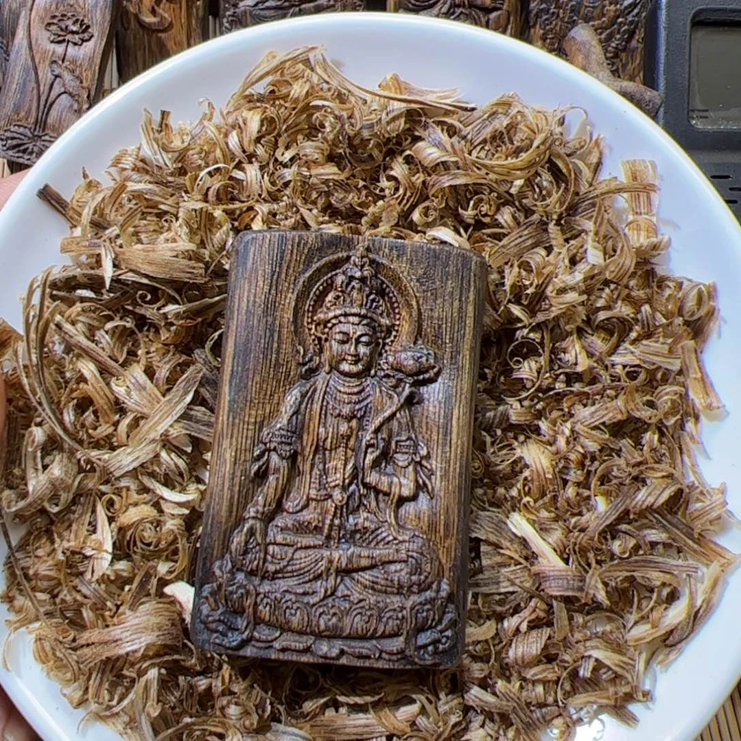 沉香沉香碎屑白棋大势至马14.8克