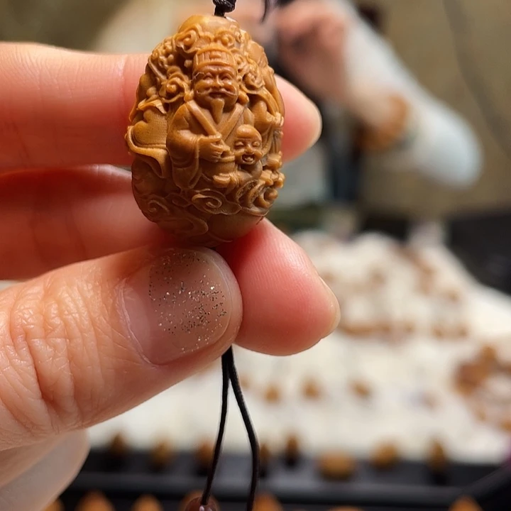 橄榄核吊坠橄榄核