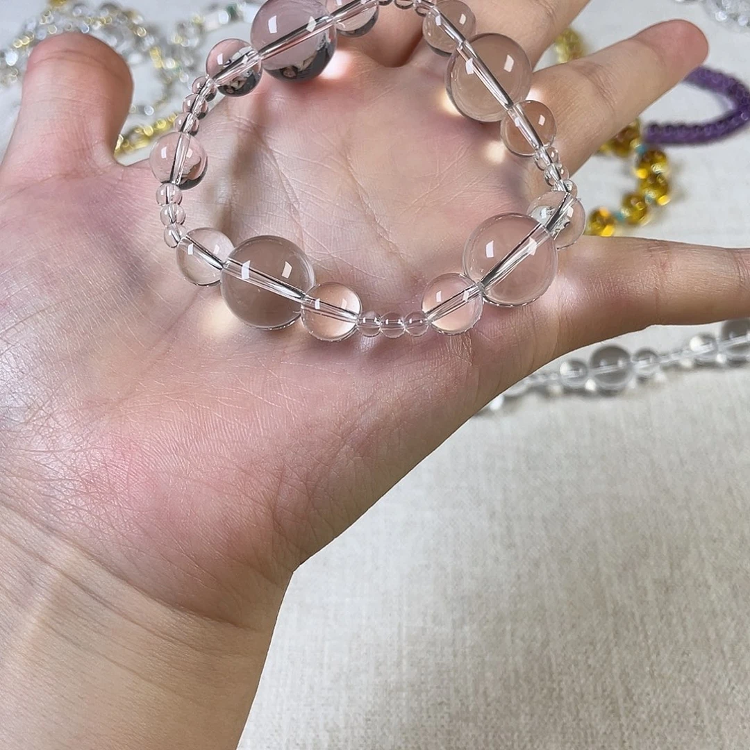 无非金属手串白水大泡泡