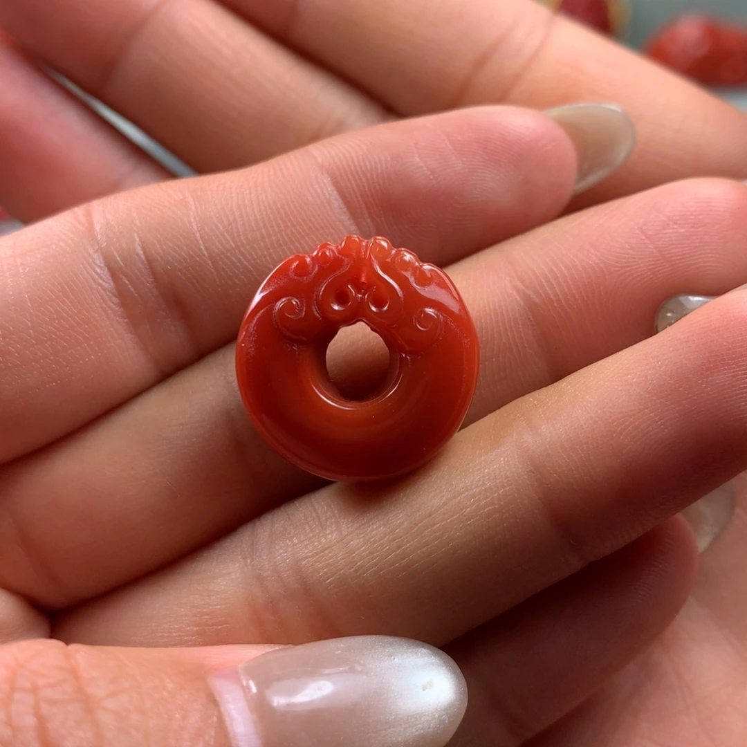 未镶嵌背云南红玛瑙