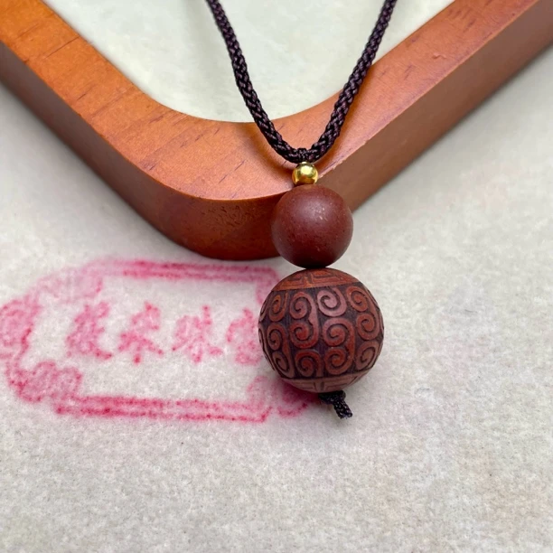 15mm百俐古法合香珠项链H426 HXZ