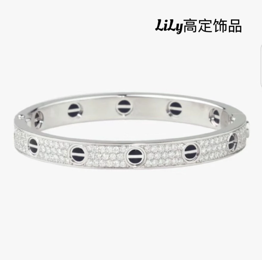 合金手镯 合金手镯 窄版满天星手镯百搭小众潮流 简约素款礼物