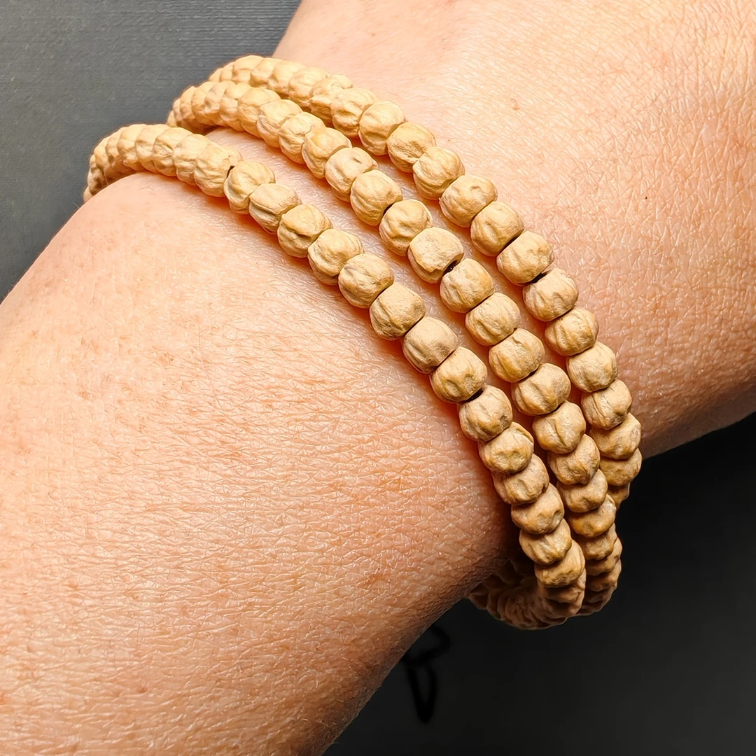 开年福利鬼脸小金豆百香籽菩提脖挂热振寺柏香籽菩提