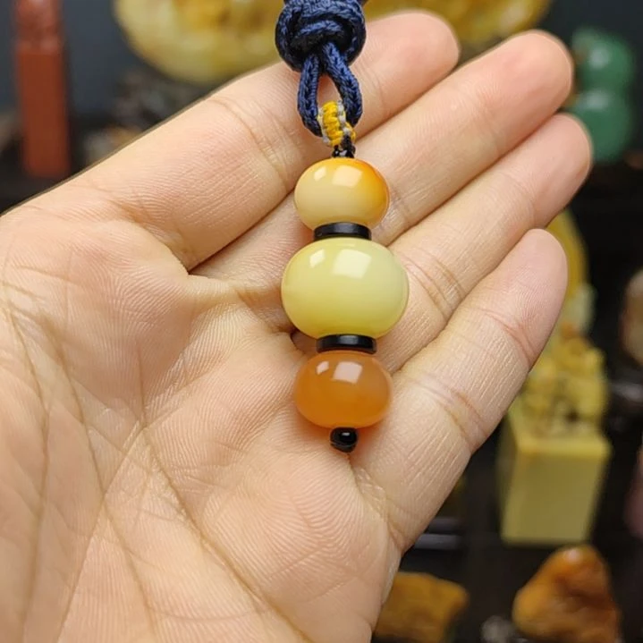 寿山石印石挂件摆件摆件