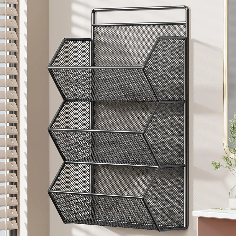 化妆室置物架免打孔浴室架子厕所洗手间洗漱台壁挂式墙上收纳挂架