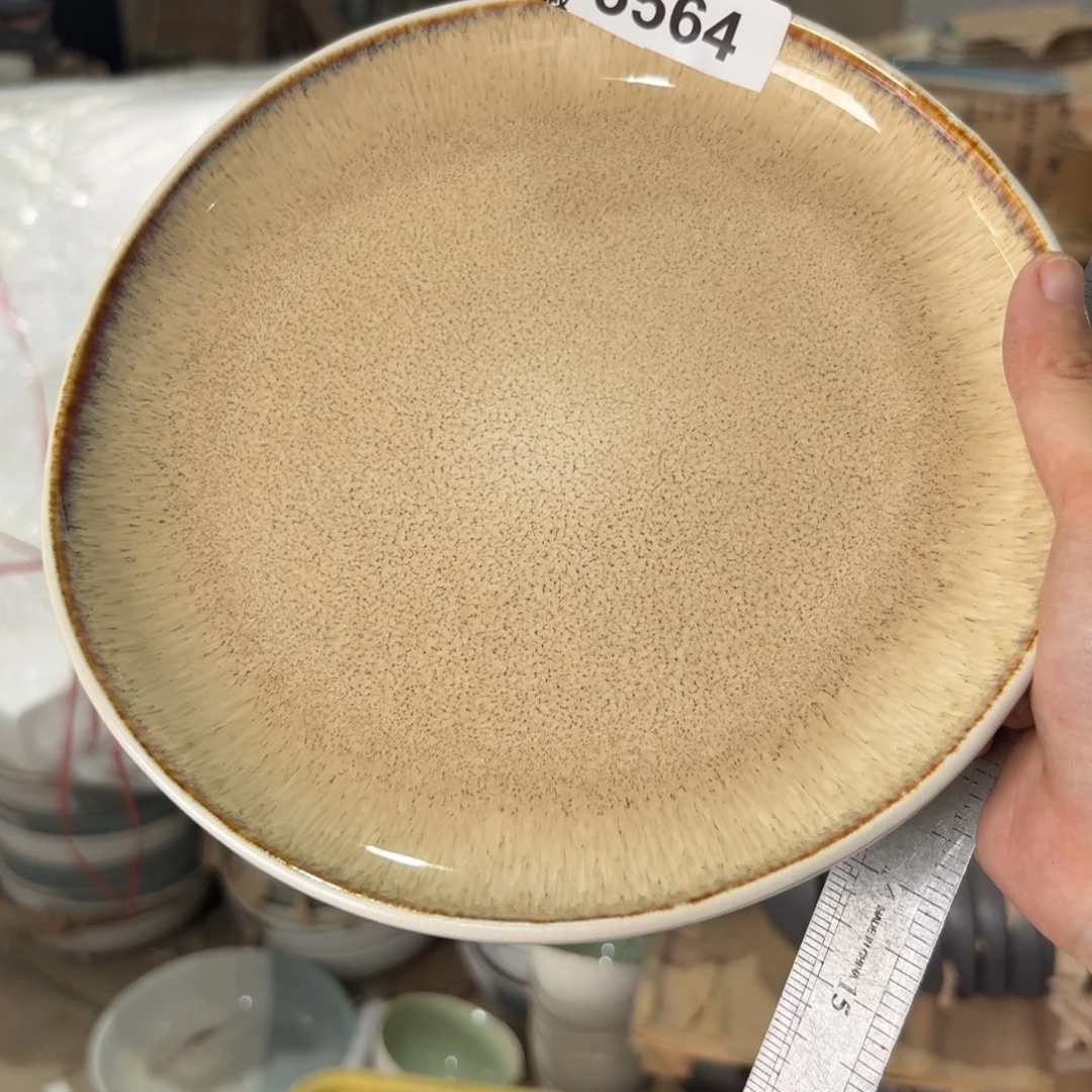 陶瓷3564 微瑕陶瓷餐具1个