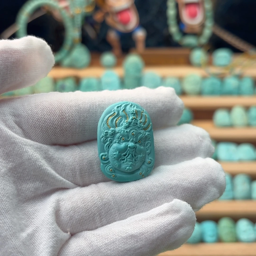 绿松石未镶嵌配饰