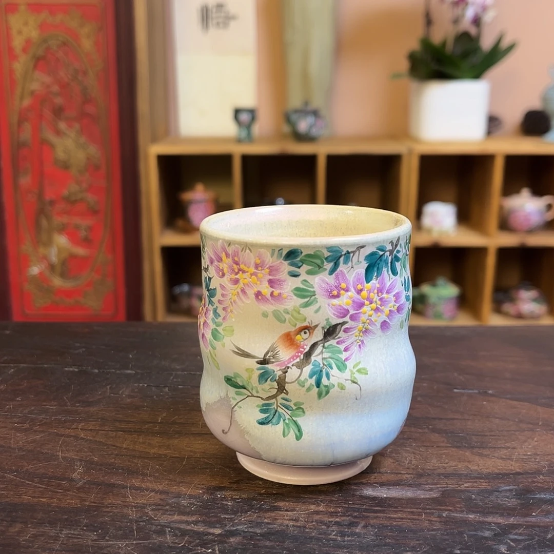 柴烧手工手绘陶瓷
