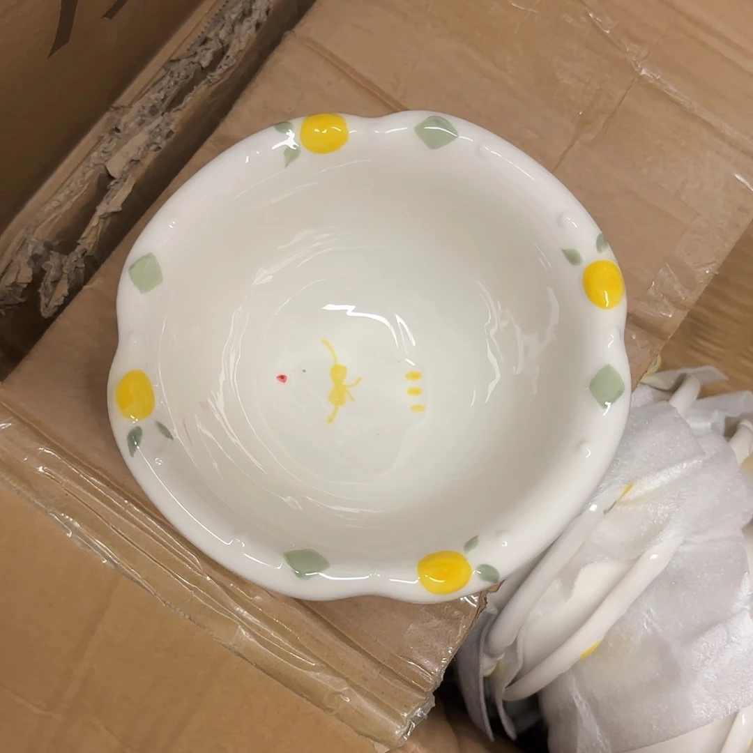 稻谷壳小飞鸽酸奶碗面碗