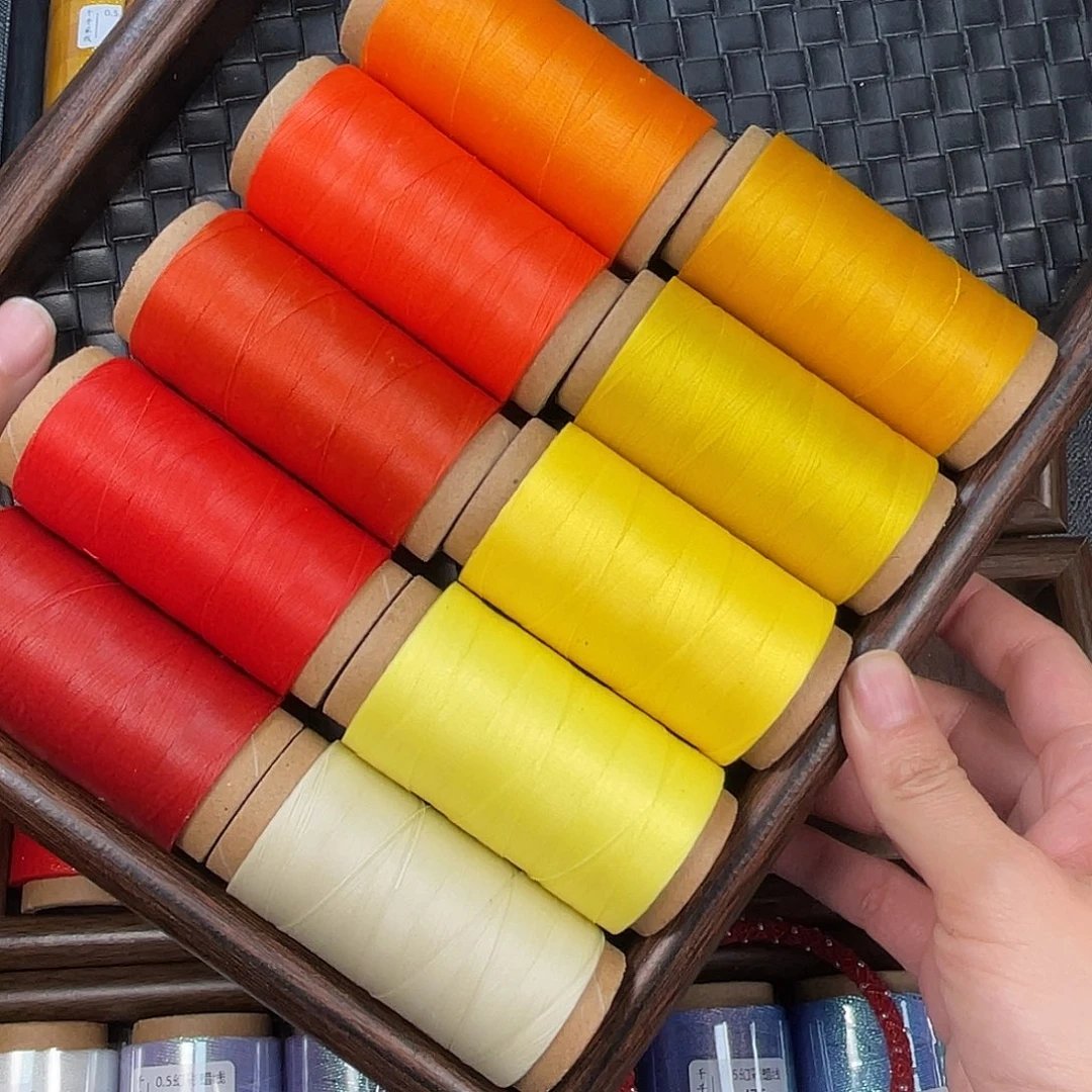 聚酯纤维0.1黄橘色10卷