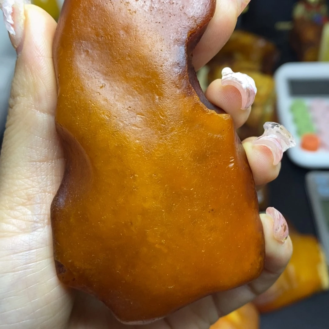 琥珀颈饰未镶嵌?***x胖