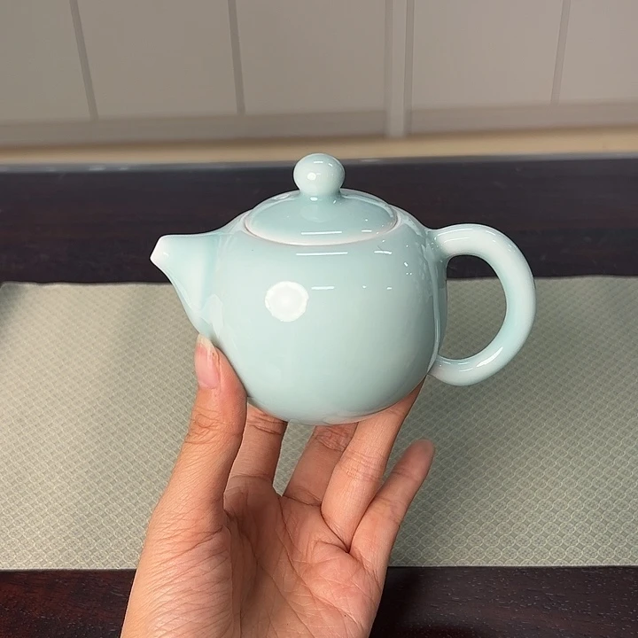 龙泉云间青瓷小米茶器