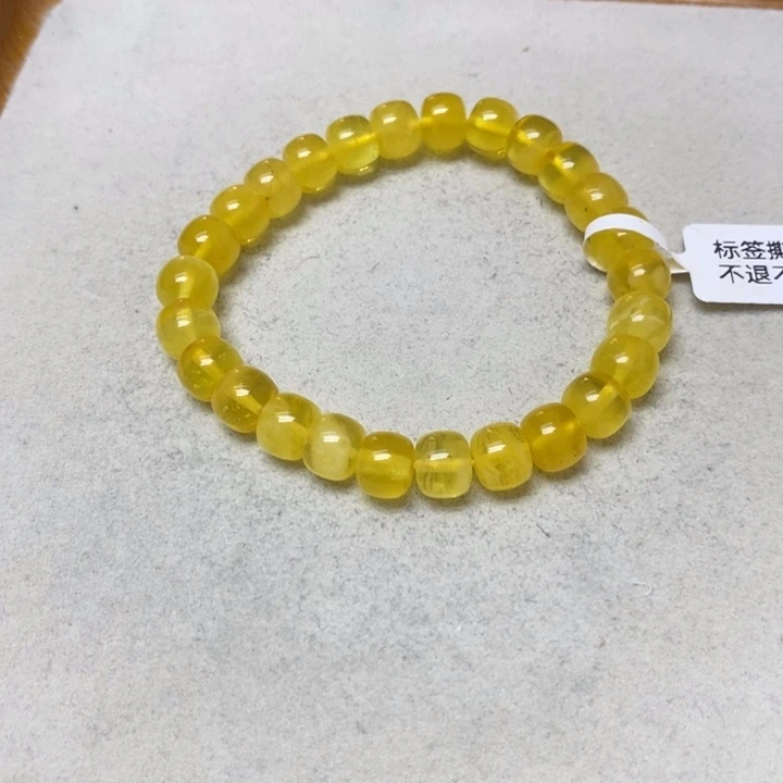 蜜蜡未镶嵌裸石串