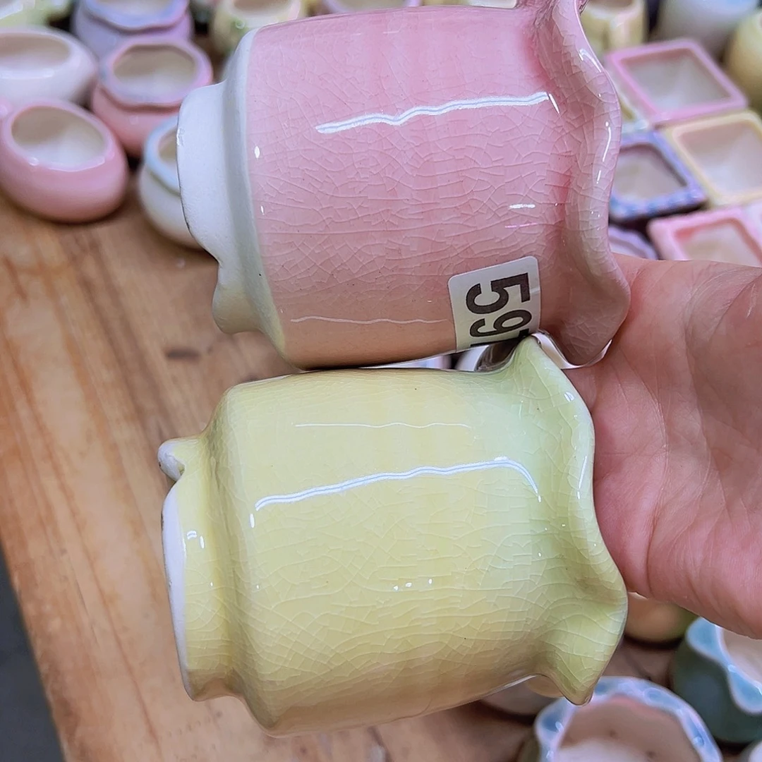 陶瓷花盆当场凑满12包邮