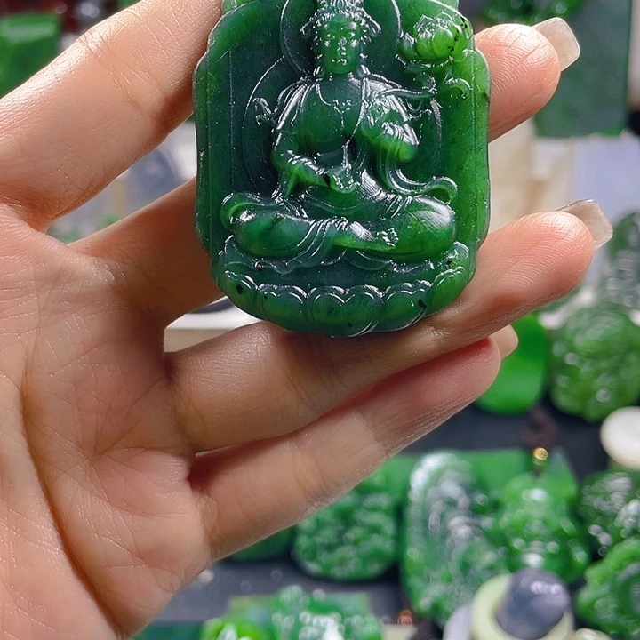 和田玉未镶嵌珠宝半成品