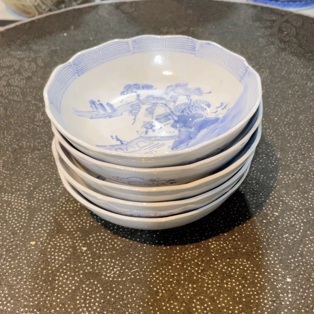凉***粉瓷片工艺品美术工艺品美术