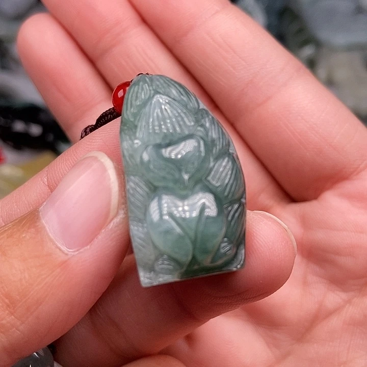 未镶嵌挂件翡翠翡翠