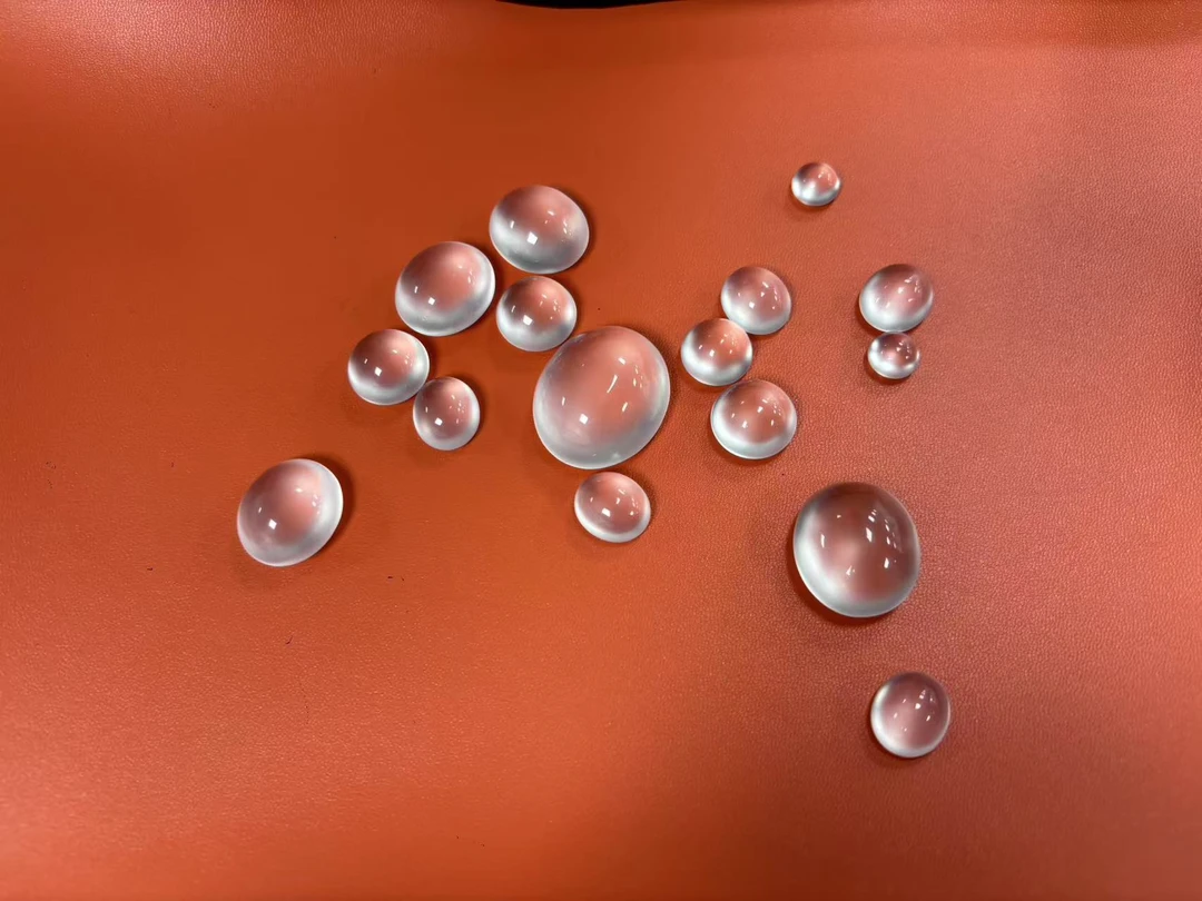 冰透俄白蛋面裸石用于镶嵌饰品多样款式可选，可免费代镶嵌