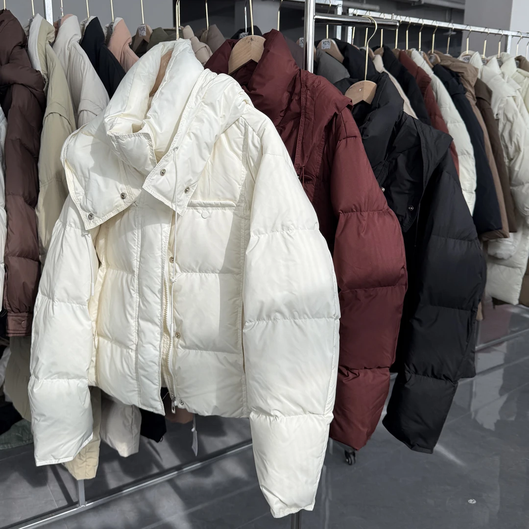 隐形口袋面包服 冬季新款加厚保暖羽绒服