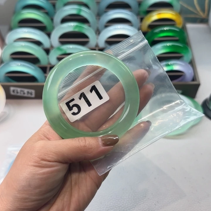 玉你***呀时尚飘花手镯511