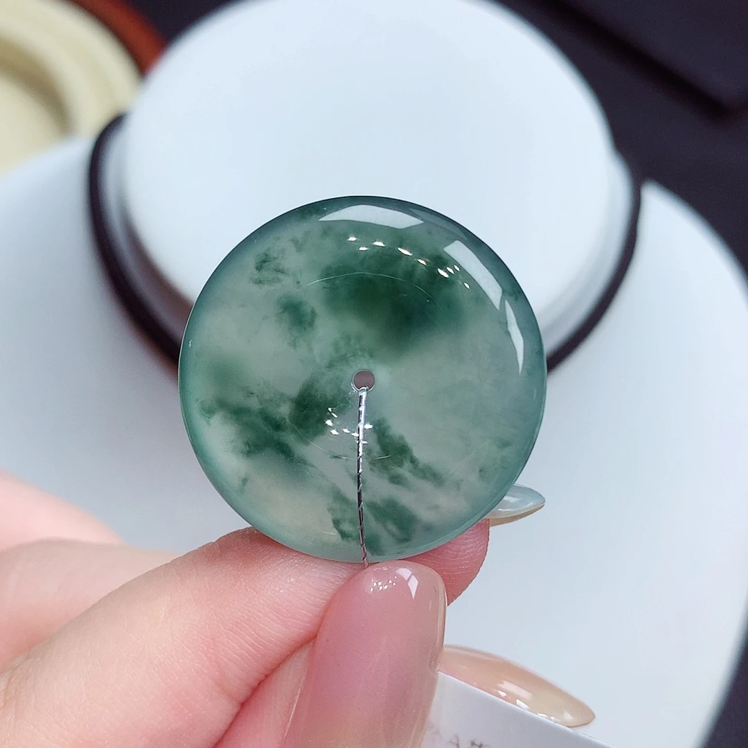 翡翠未镶嵌颈饰翡翠11，26.6/6