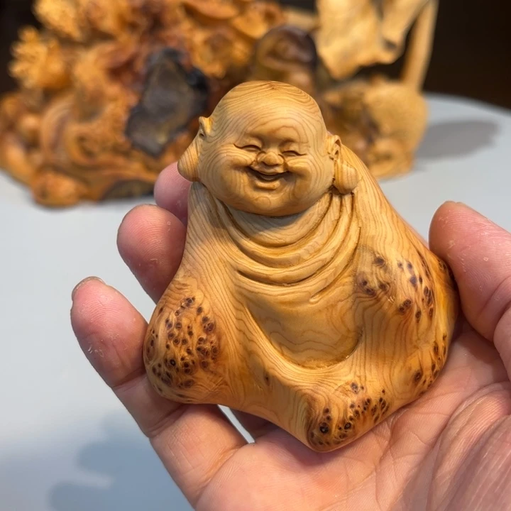 柏木（崖柏）根雕工艺摆件