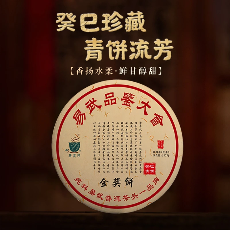 茶莫停 癸已青饼 普洱茶 生茶