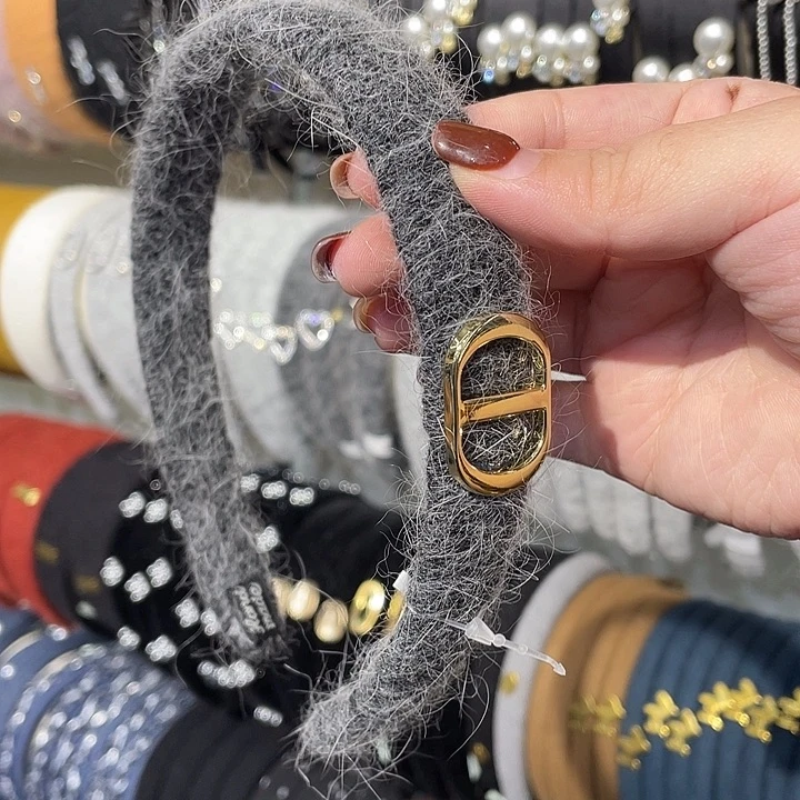 皮质非金属猪鼻子发箍