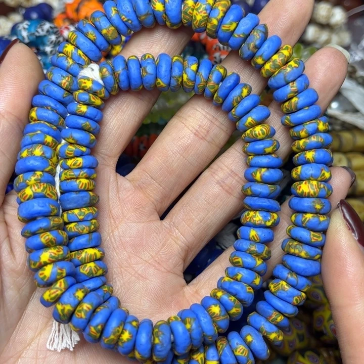 玻璃颈饰7208甜甜圈一条