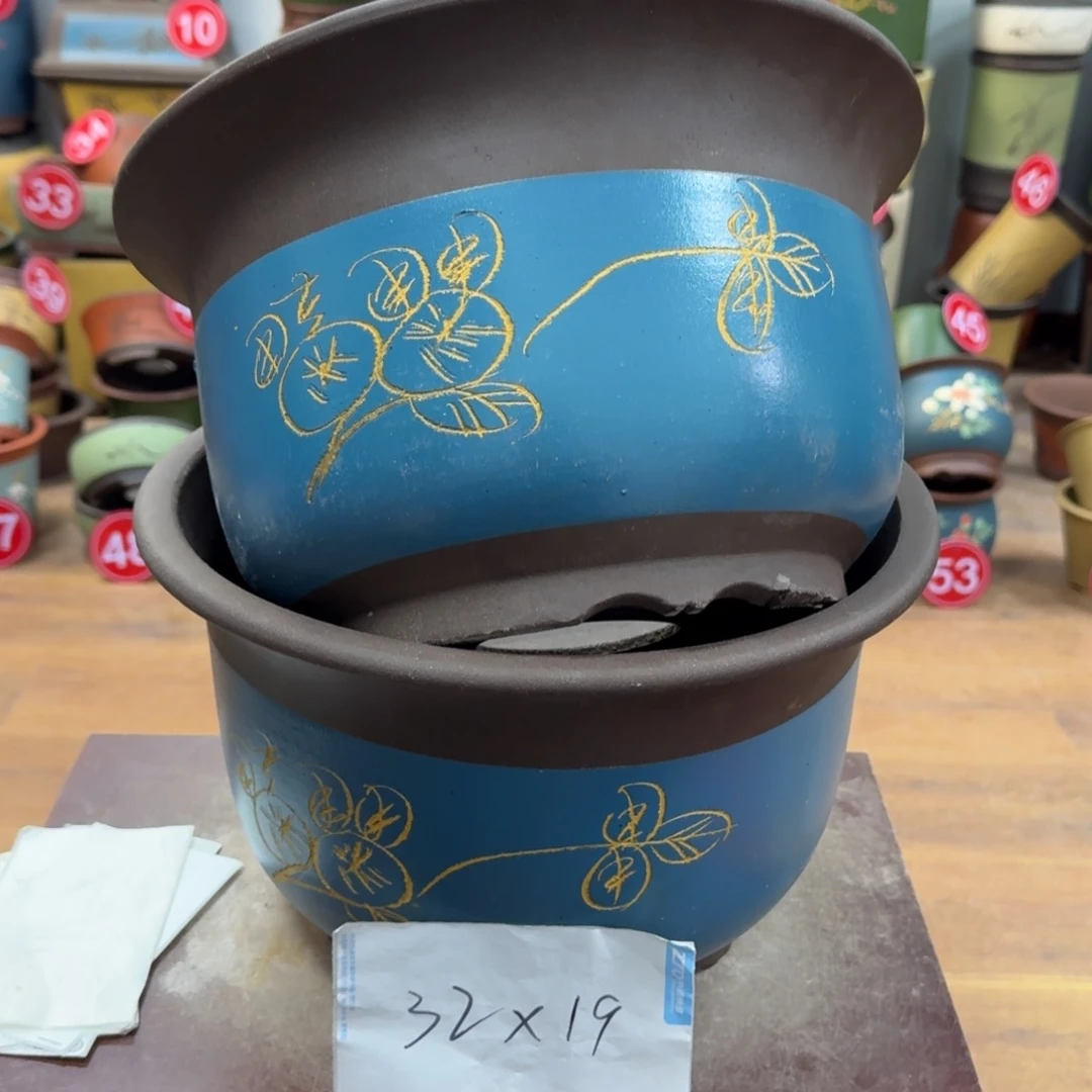 紫砂花盆破损包赔