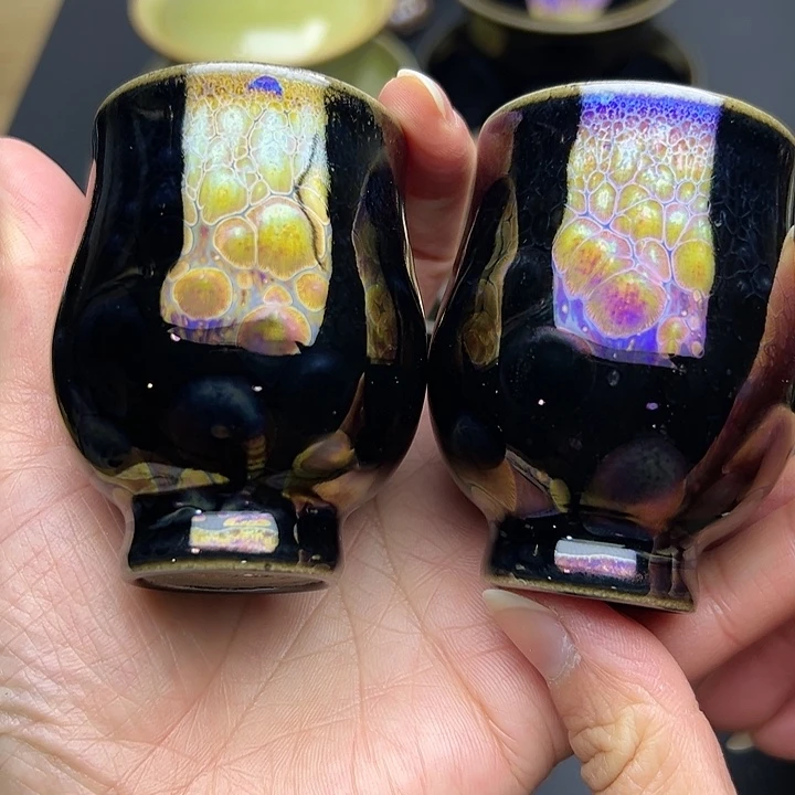 茶盏建窑建盏主人杯