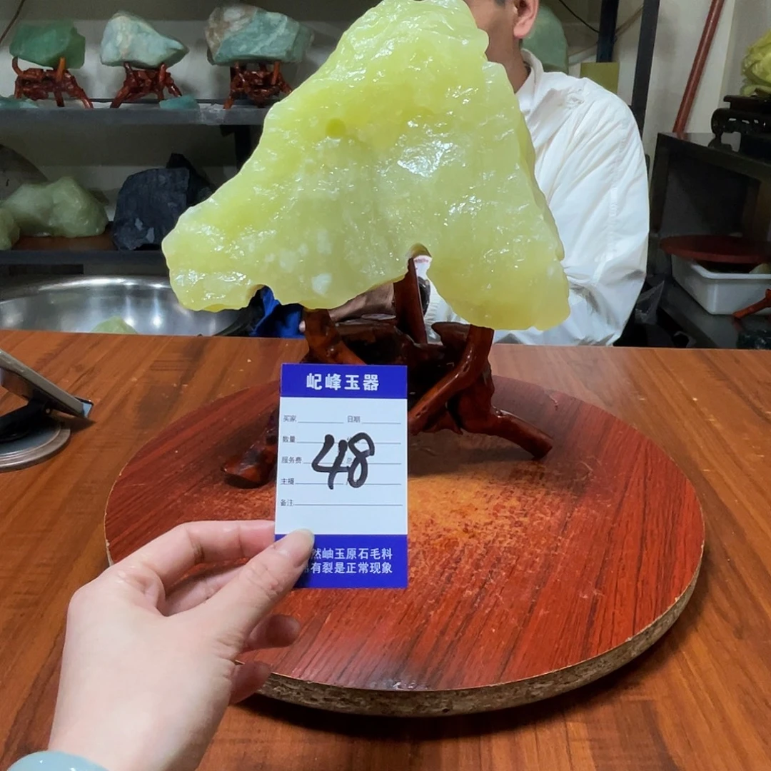 未镶嵌蛇纹石玉原石48