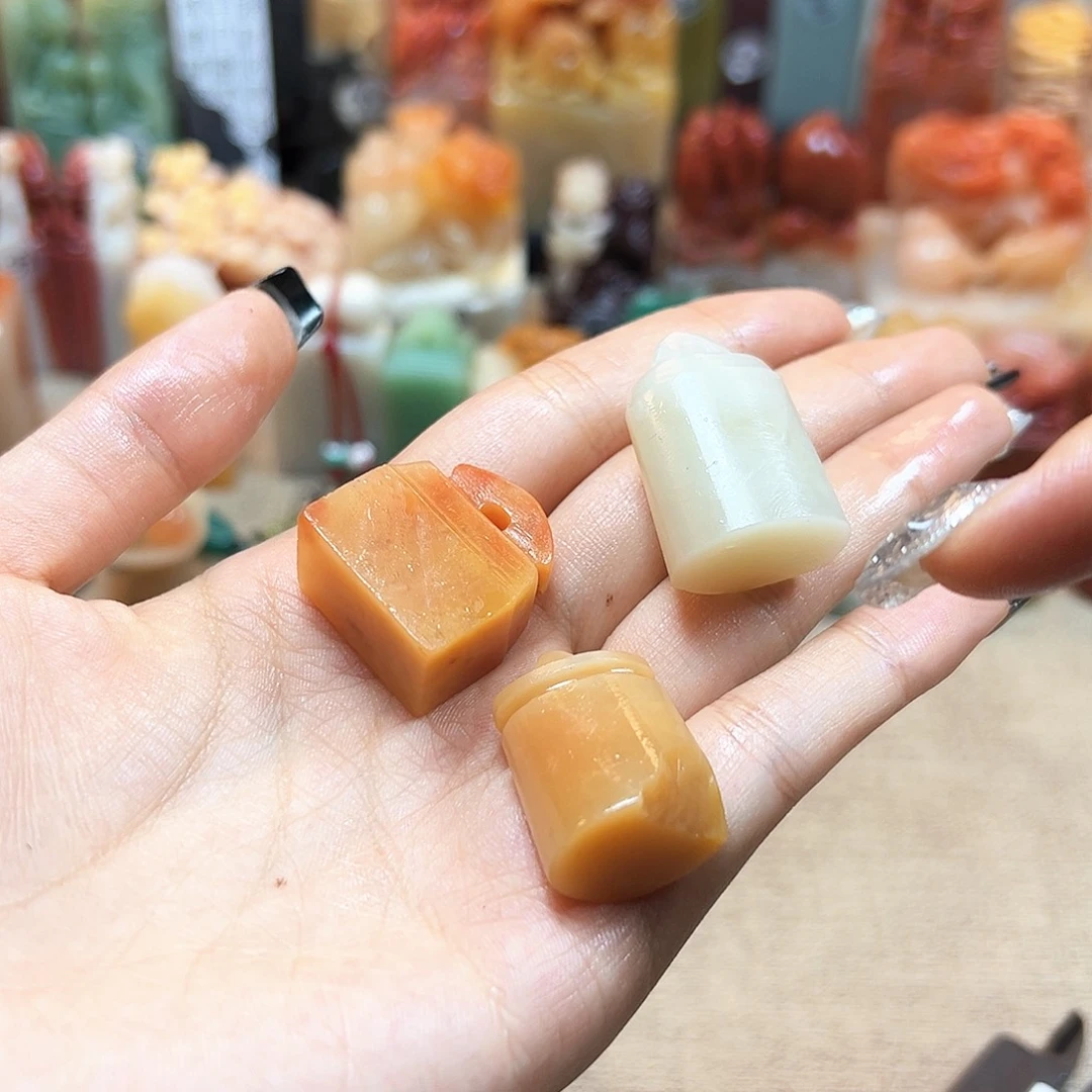 昌化石印石寿山石雕刻