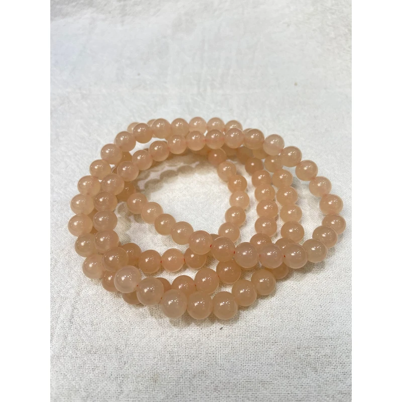 【闪购商品】老矿料   藕粉妈妈链  手链未镶嵌C17