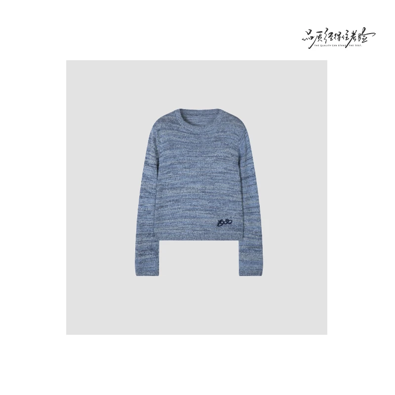 原单非市场货！“重磅蓝染系列”羊毛长袖上衣8006