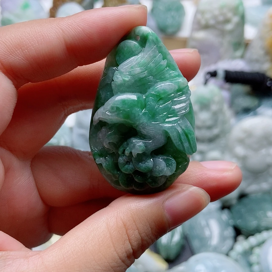 吊坠(不含链)未镶嵌翡翠1