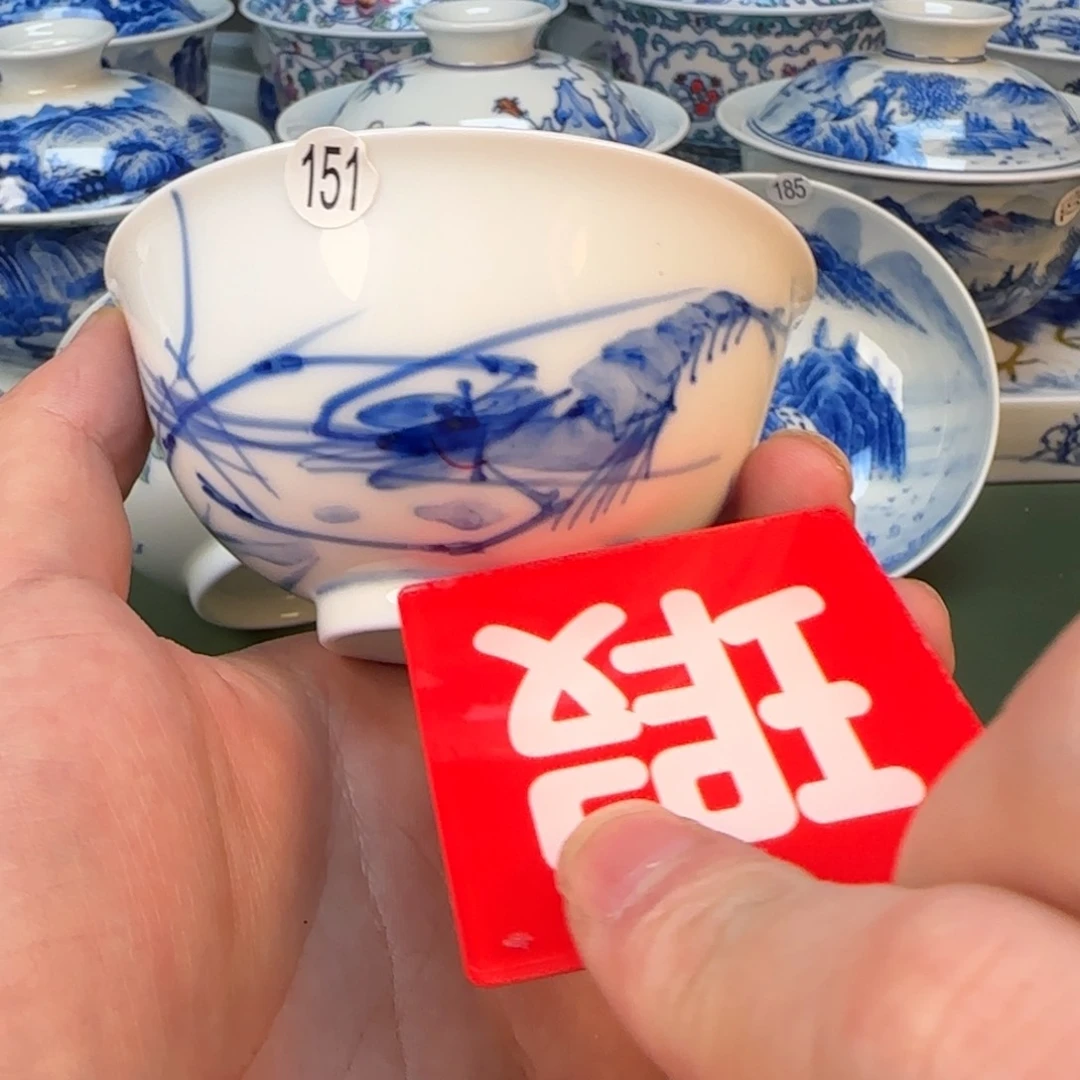 景德镇纯手工手绘茶具151