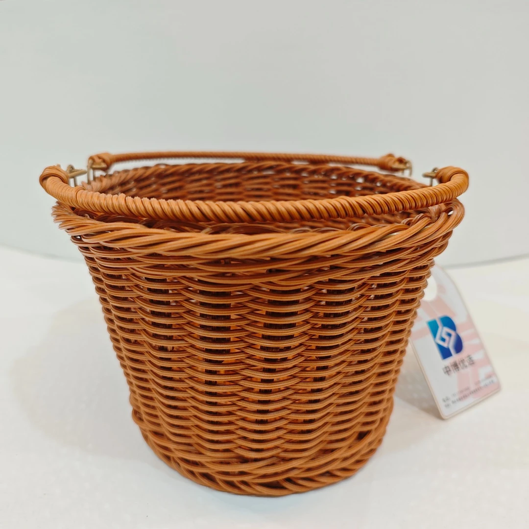 纯手工创意椭圆菜篮子