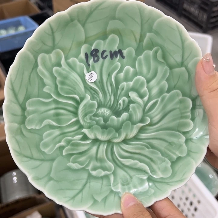 龙泉云间青瓷小米茶器