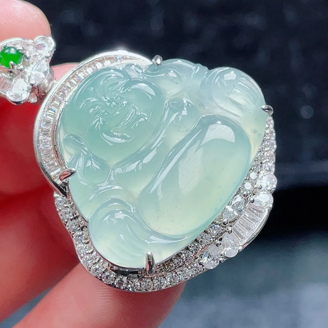 翡翠颈饰未镶嵌9，