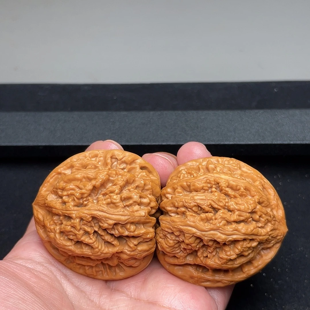 把件猴头核桃46×45精修打底平谷大粗筋XM1062