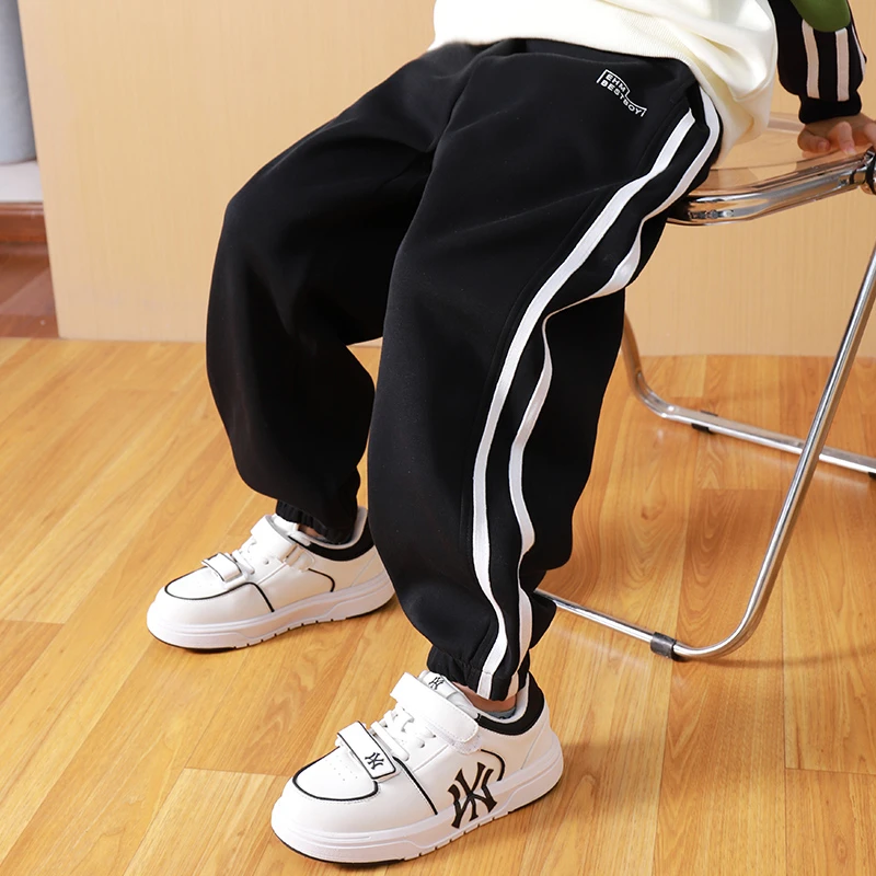 KZ25501男童秋款裤子男孩运动卫裤中大儿童休闲长裤潮宽松舒适帅