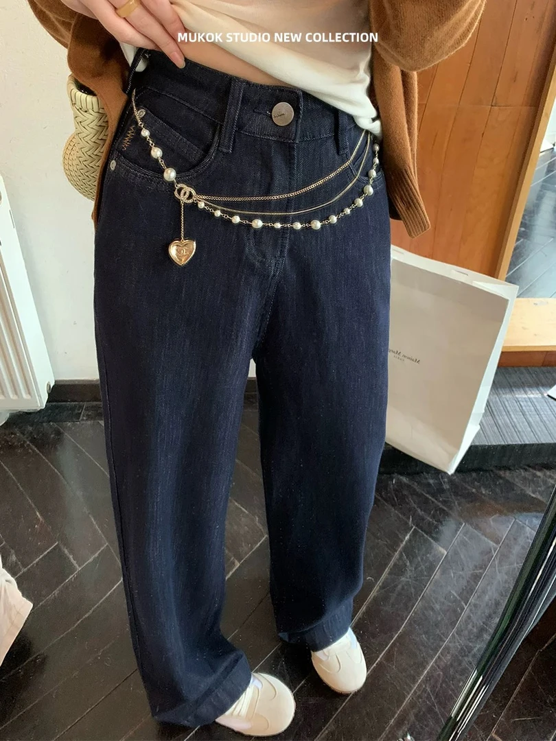 脸脸studio秋冬季折扣加绒牛仔裤专项链接