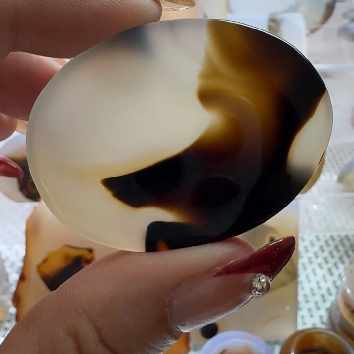 玛瑙/玉髓未镶嵌项链