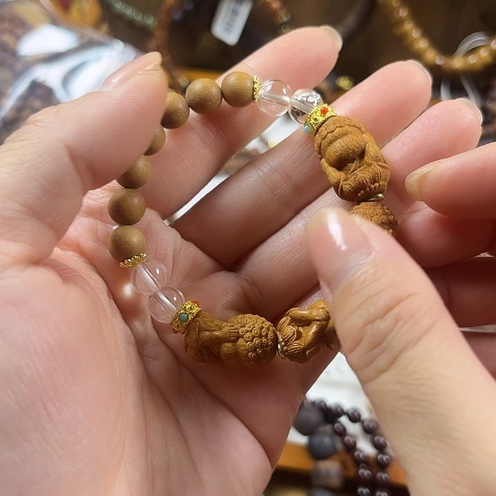 檀香木手串/手链芭比檀香